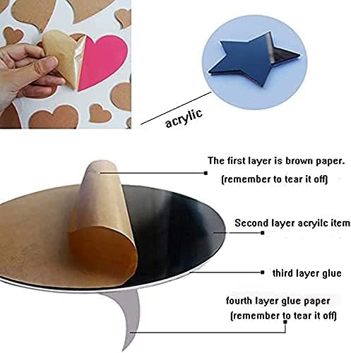 Home Letter Signs Acrylic Mirror Wall Stickers Decorations for Living Room Bedroom Decor Decals (Silver, 47.2 X 15.3IN) - Image 3